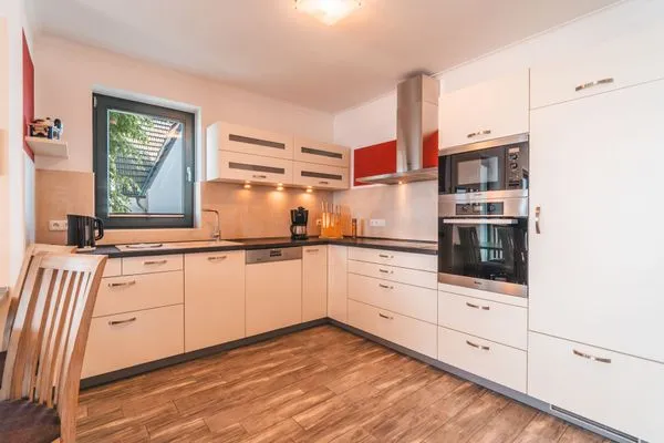 Küche / Küchenzeile  Villa Friede-Marie, App. Ostseeweitblick - mit traumhaften Meerblick