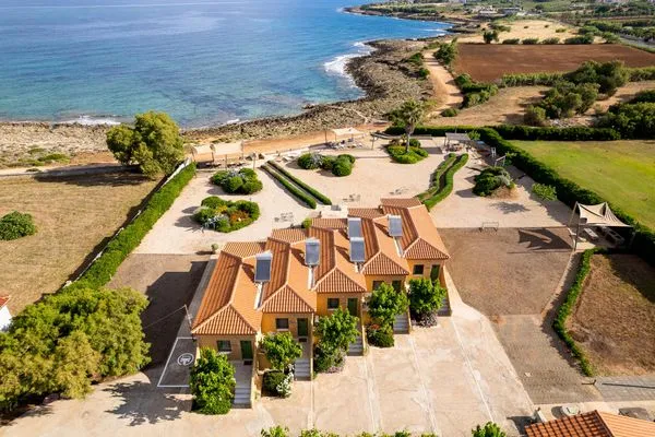 Bird's eye view  Esperides by the sea