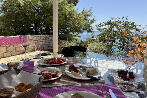 Terrace  Villa Ammoudi