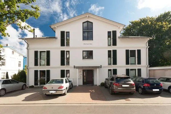Fassade / Eingang  Villa Friede-Marie, Penthouse Lenea - herrlicher Meerblick über die Ostsee