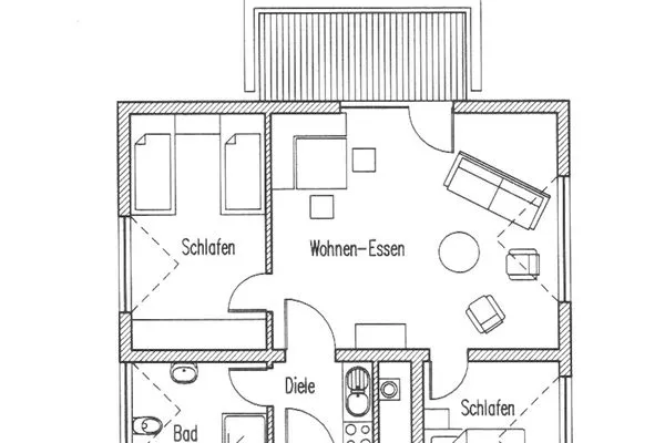 Ferienhaus Kuprella Ferienwohnung Kuprella 2 Nonnenhorn - 