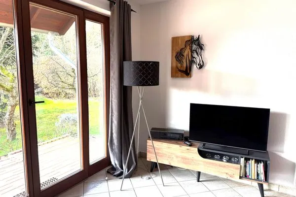 Wohnzimmer  Ferienwohnung Maximus