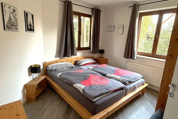 Schlafzimmer  Ferienwohnung Maximus
