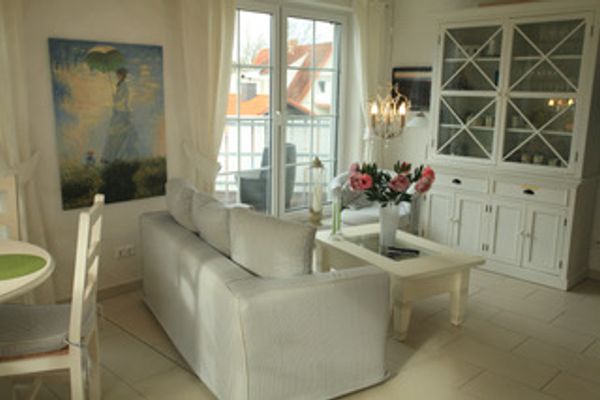  Birkenstraße 10b "BirkenNest" Magister Wigbold Zingst - Wohnzimmer