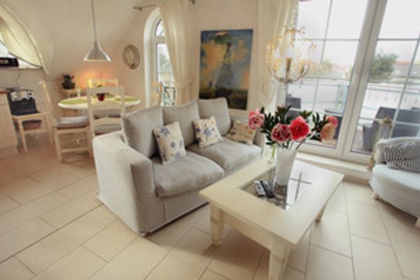  Birkenstraße 10b "BirkenNest" Magister Wigbold Zingst - Wohnzimmer