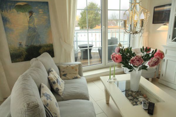  Birkenstraße 10b "BirkenNest" Magister Wigbold Zingst - Wohnzimmer