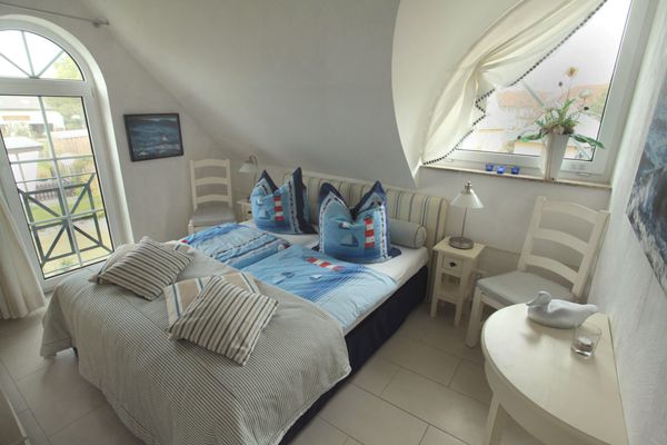  Birkenstraße 10b "BirkenNest" Magister Wigbold Zingst - Schlafzimmer