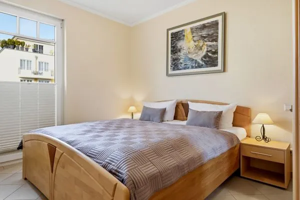 Schlafzimmer  Schloonseevillen, Whg. 05