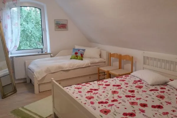 Schlafzimmer  Familienhaus Sonne - mit Gartengrundstück