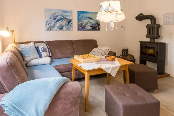 Wohnzimmer  Familienhaus Sonne - mit Gartengrundstück
