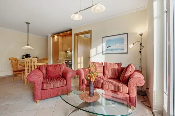 Wohnzimmer  Schloonseevillen, Whg. 06