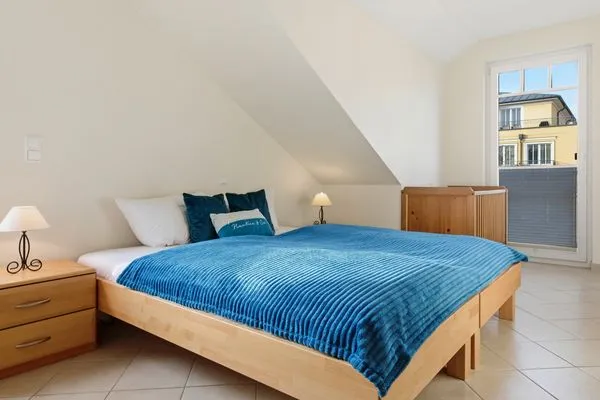 Schlafzimmer  Schloonseevillen, Whg. 10