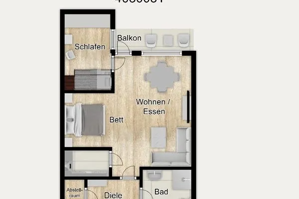 Grundriss Ferienhaus Seeblick Ferienwohnung 31