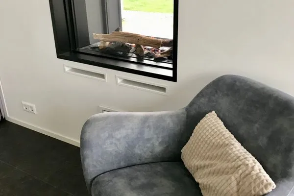  Marina Strandbad Chalet Waterlijn mit Zaun Haus Nr. 91