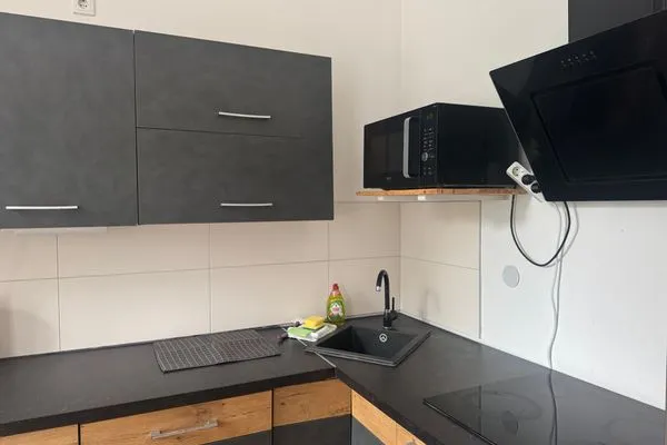 Küche / Küchenzeile  Gemütliches Appartement "Maria" in Zeitz mit 3 Schlafzimmern