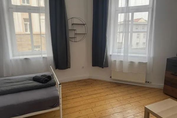 Schlafzimmer  Gemütliches Appartement "Maria" in Zeitz mit 3 Schlafzimmern