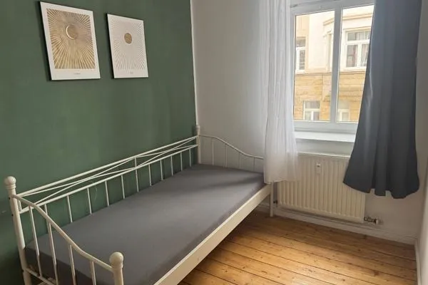 Schlafzimmer  Gemütliches Appartement "Maria" in Zeitz mit 3 Schlafzimmern