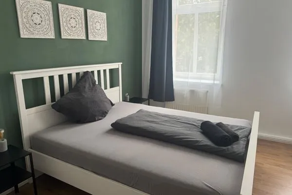 Schlafzimmer  Gemütliches Appartement "Maria" in Zeitz mit 3 Schlafzimmern