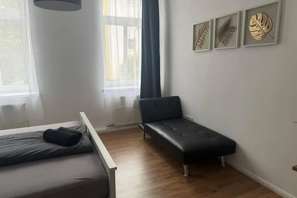 Schlafzimmer  Gemütliches Appartement "Maria" in Zeitz mit 3 Schlafzimmern