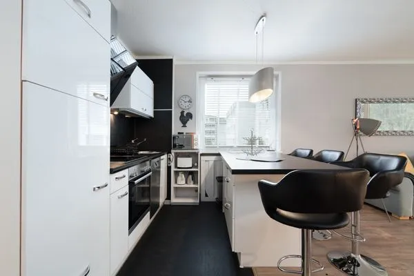 Küche / Küchenzeile  Ferienwohnung "StrandPause 52"