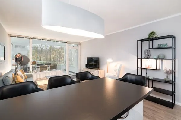 Wohnzimmer  Ferienwohnung "StrandPause 52"