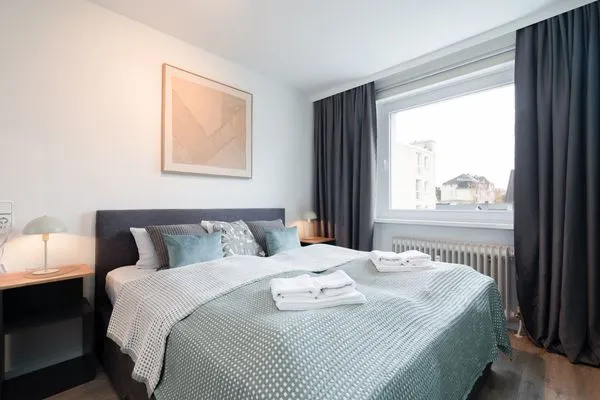 Schlafzimmer  Ferienwohnung "StrandPause 52"