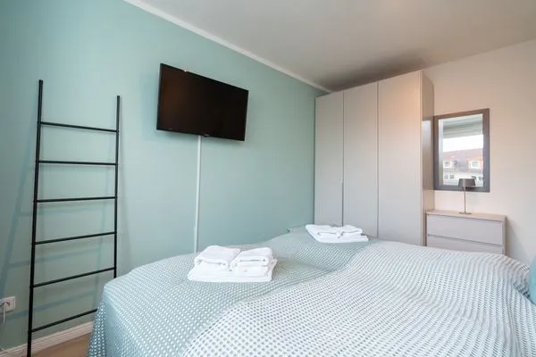 Schlafzimmer  Ferienwohnung "StrandPause 52"