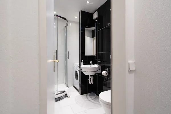 Badezimmer  Ferienwohnung "StrandPause 52"