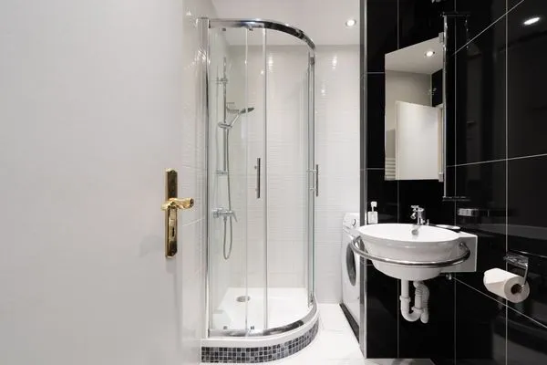 Badezimmer  Ferienwohnung "StrandPause 52"