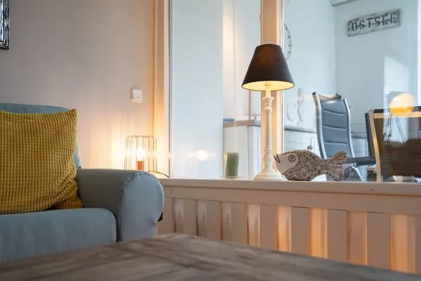 Wohnzimmer  Ferienwohnung "StrandPause 52"
