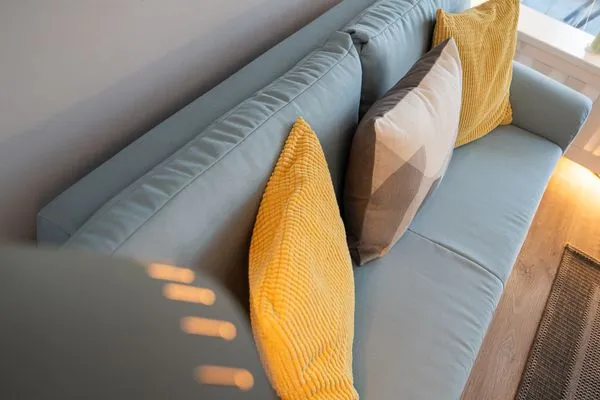 Wohnzimmer  Ferienwohnung "StrandPause 52"