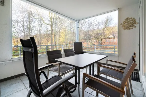 Balkon  Ferienwohnung "StrandPause 52"