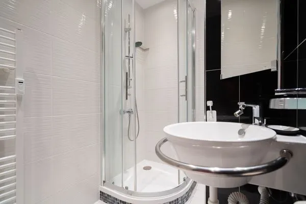 Badezimmer  Ferienwohnung "StrandPause 52"