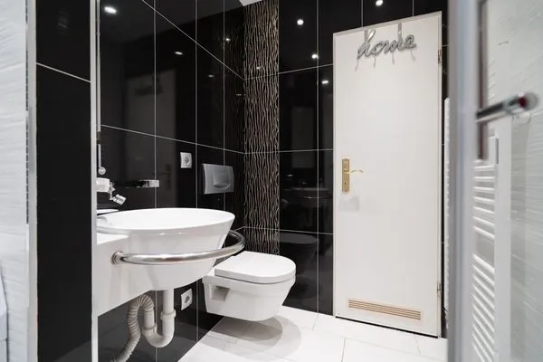 Badezimmer  Ferienwohnung "StrandPause 52"