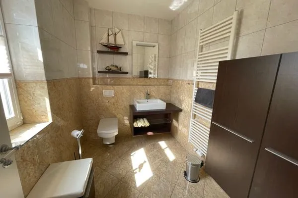Badezimmer  Villa Seestern - Ferienhaus mit Meerblick