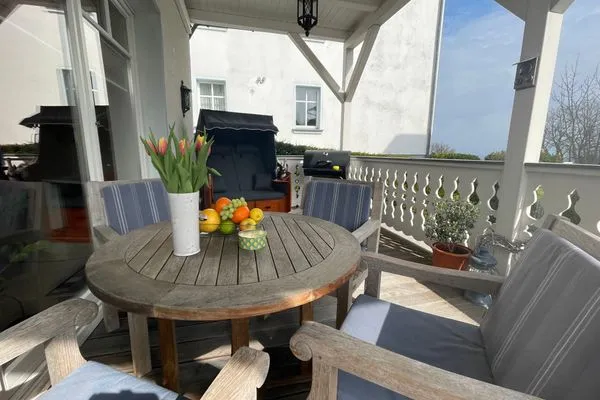 Balkon  Villa Seestern - Ferienhaus mit Meerblick