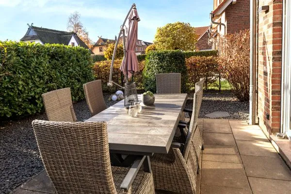 Terrasse Doppelhäuser Timmendorf Strand Haus Neptun