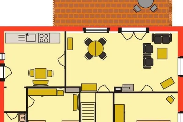 Grundriss  Meisenweg - Erdgeschoss