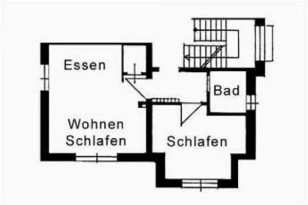 Grundriss  Haus zur See - Wohnung 1