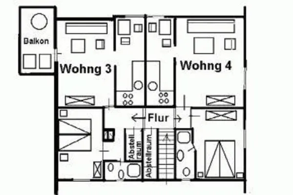 Grundriss  Pidder Lyng - FW 4