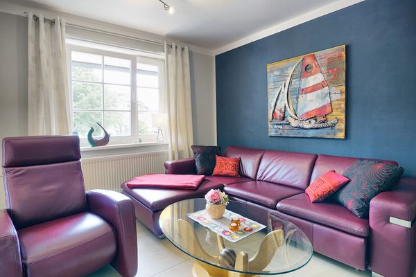  Strandstrasse 55 Wohnung Mücke Zingst - Wohnzimmer