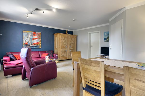  Strandstrasse 55 Wohnung Mücke Zingst - Wohnzimmer
