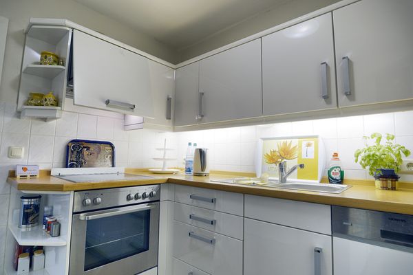  Strandstrasse 55 Wohnung Mücke Zingst - Küche / Küchenzeile