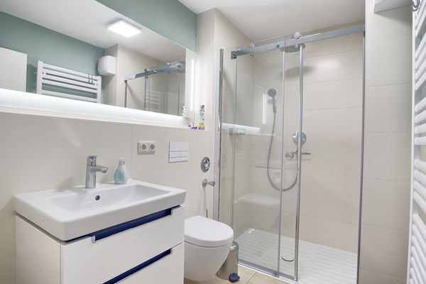  Strandstrasse 55 Wohnung Mücke Zingst - Badezimmer