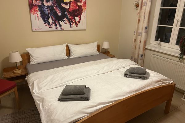  Strandstrasse 55 Wohnung Mücke Zingst - Schlafzimmer