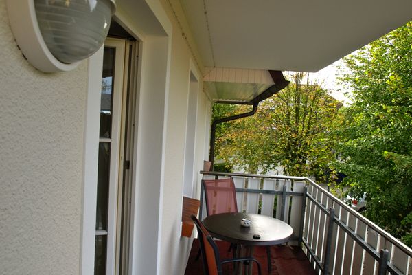  Strandstrasse 55 Wohnung Mücke Zingst - Balkon