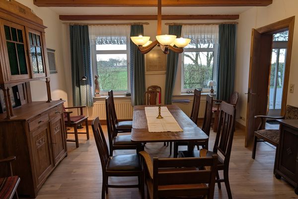  Alte Meierei Poppenbüll,Osterhever,Tetenbüll - Essbereich