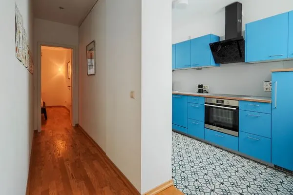 Küche / Küchenzeile  Meerblick-Ferienwohnung - Villa Bertha's Heim