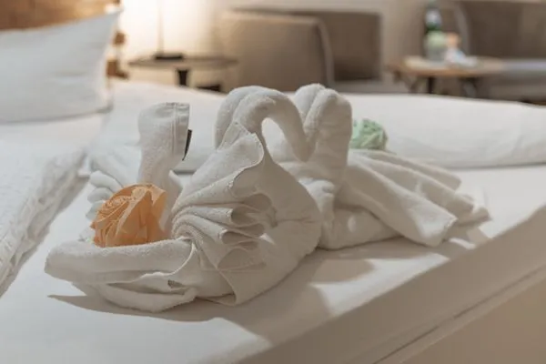 Schlafzimmer  Hotel Seepferdchen | Zimmer 2 | Eckernförde