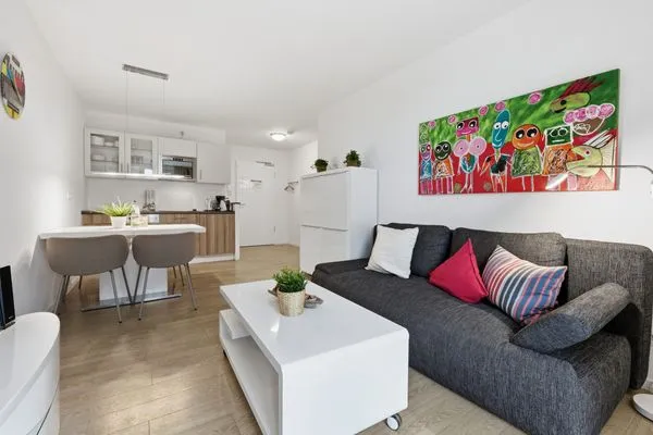 Wohnzimmer  Residenz am Balmer See, Whg. 09